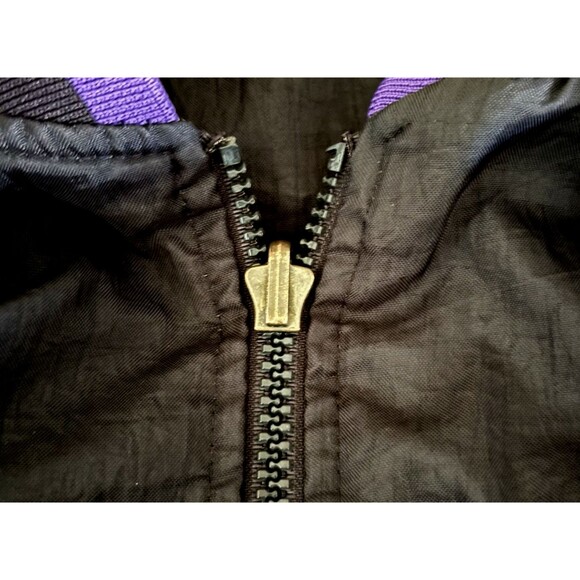 Vintage Men’s 1990’s Pro Player Baltimore Ravens Quilted Reversible Jacket XL - Picture 6 of 15